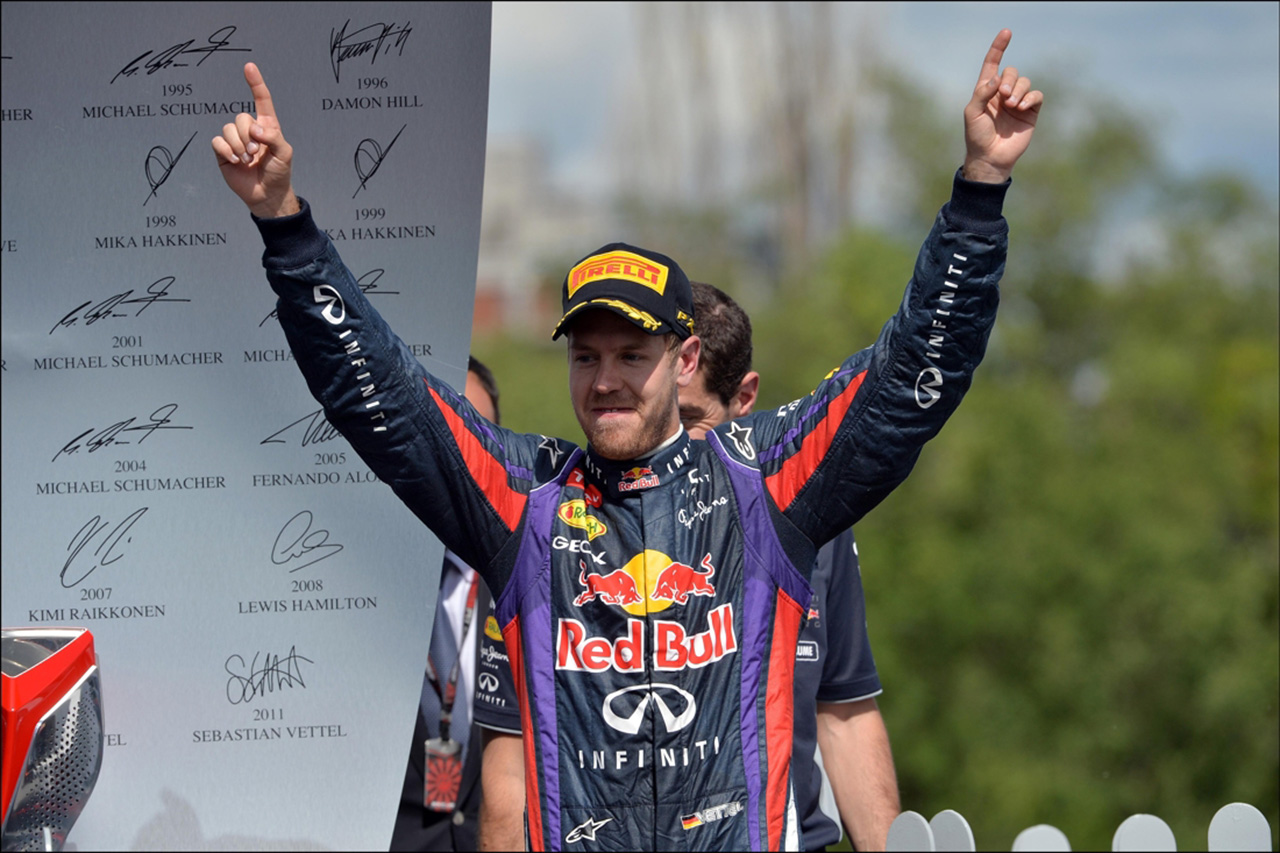 レッドブル：セバスチャン・ベッテルが今季3勝目 （F1カナダGP）