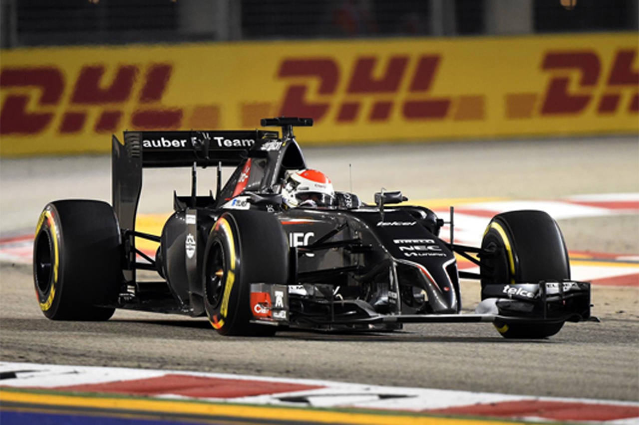 ザウバー：スーティルがQ1敗退 （F1シンガポールGP 予選）