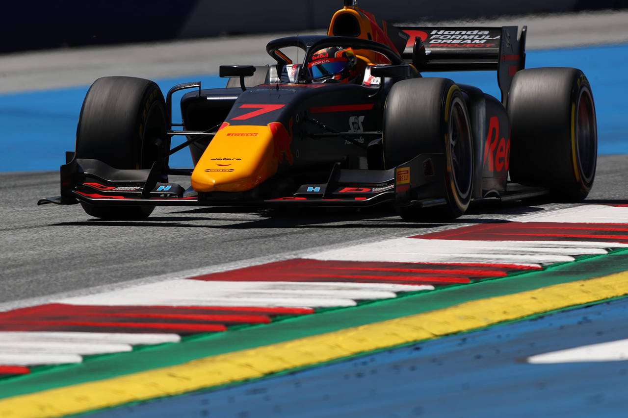 FIA-F2 第2戦オーストリア 予選：角田裕毅がポールポジション獲得！