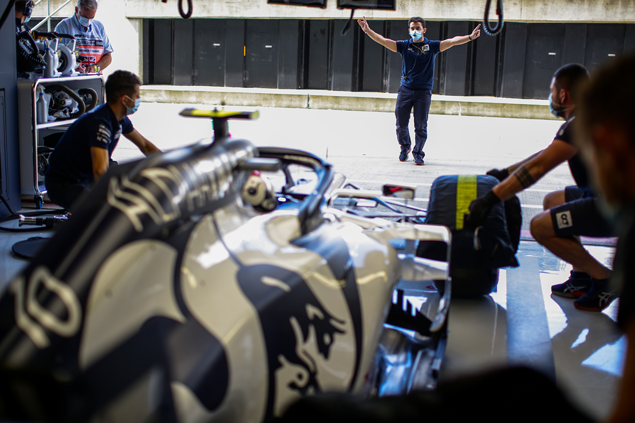 アルファタウリ・ホンダF1 「11番手のガスリーは戦略に特化できる」