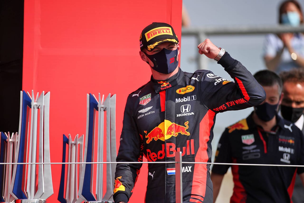 F1 70周年記念GP 結果：マックス・フェルスタッペンが今季初優勝！