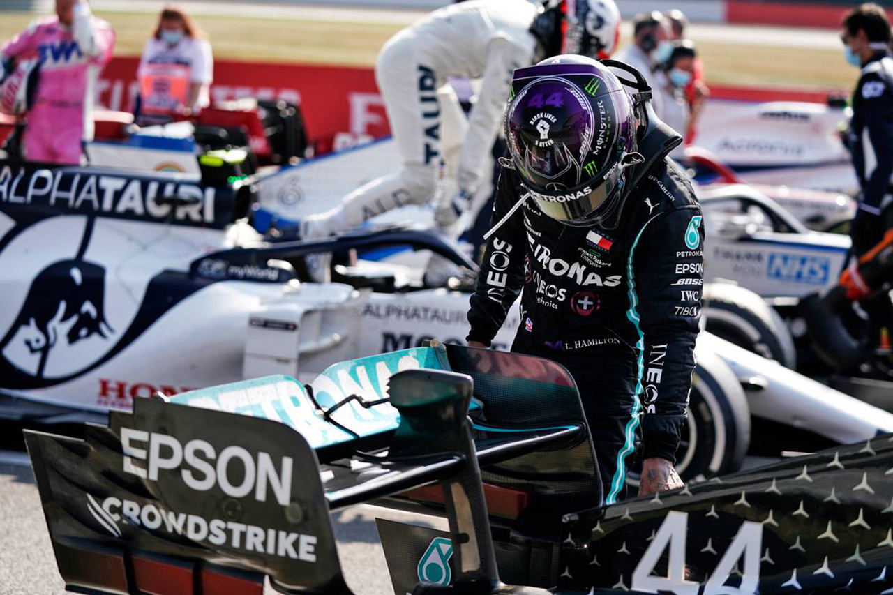 ルイス・ハミルトン 「半分のタイヤでレースをしている感覚だった」