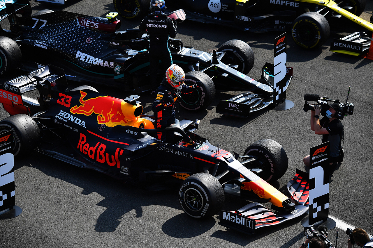 2020年 F1ポイントランキング：マックス・フェルスタッペンが2位に浮上