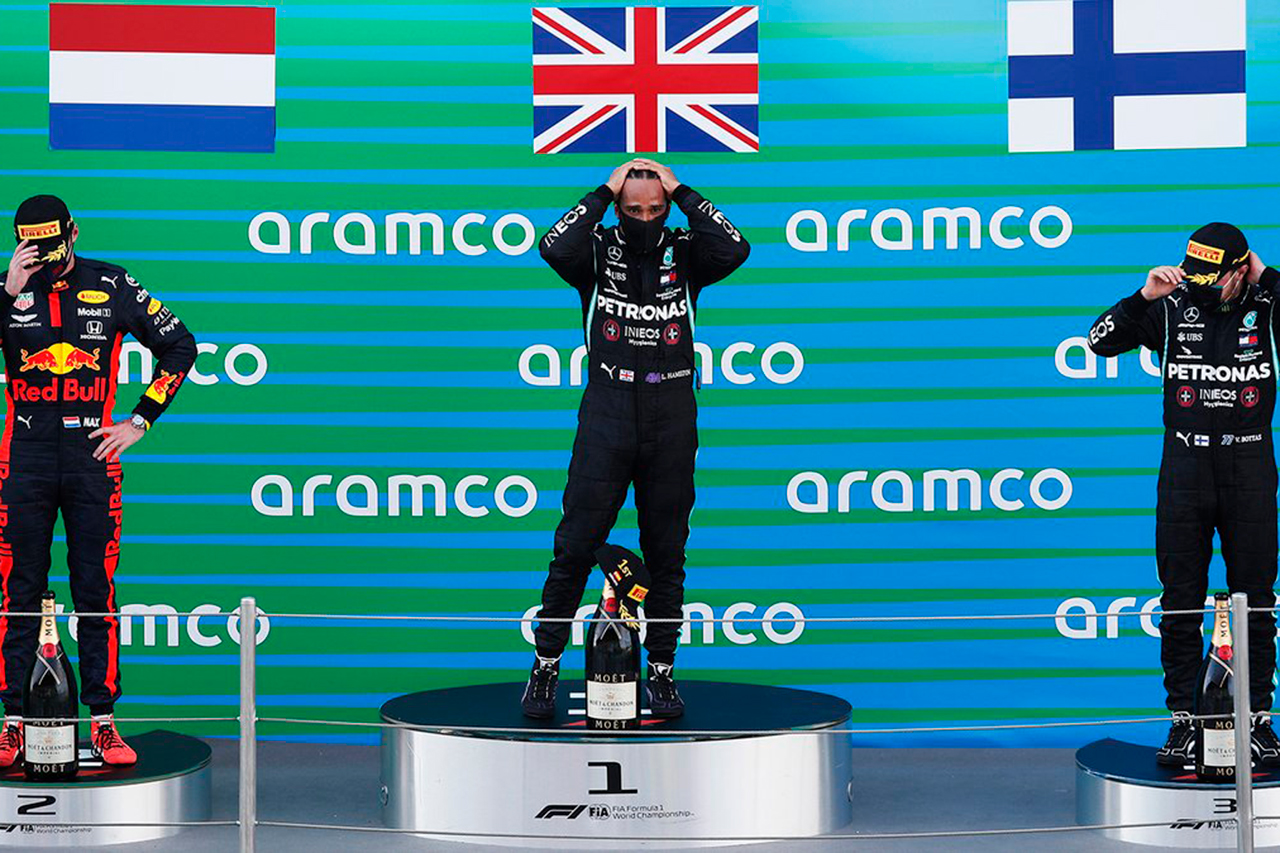 F1スペインGP 決勝：トップ3 インタビュー