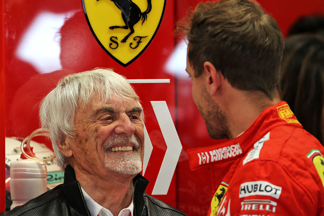 エクレストン 「アストンマーティンF1にベッテルと契約するよう助言した」