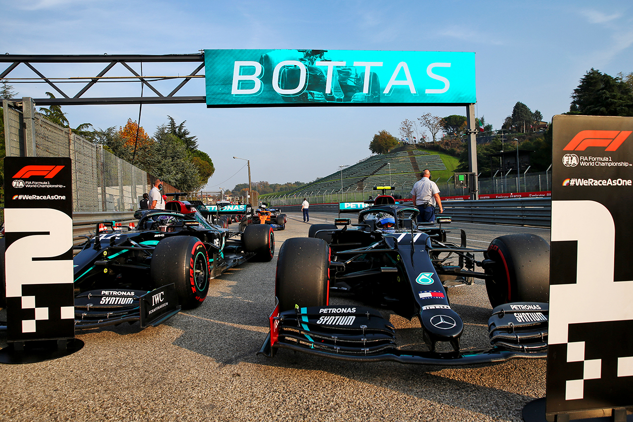 2020年 F1エミリア・ロマーニャGP 決勝：スターティンググリッド