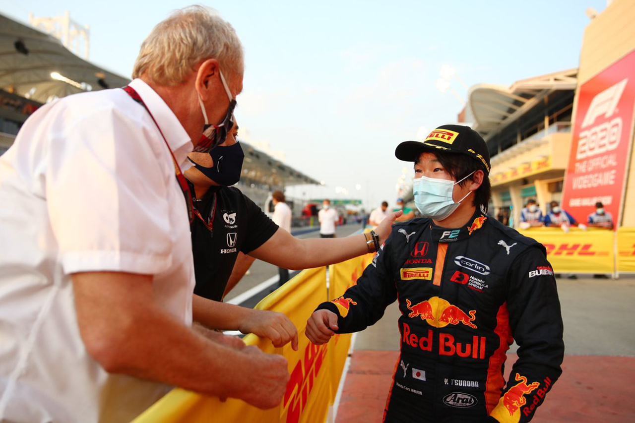 レッドブルF1首脳 「角田裕毅は日本のモータースポーツ界を盛り上げる」