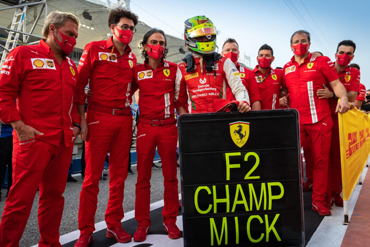 ミック・シューマッハ 「F1でベッテルと戦えるとは思ってもいなかった」