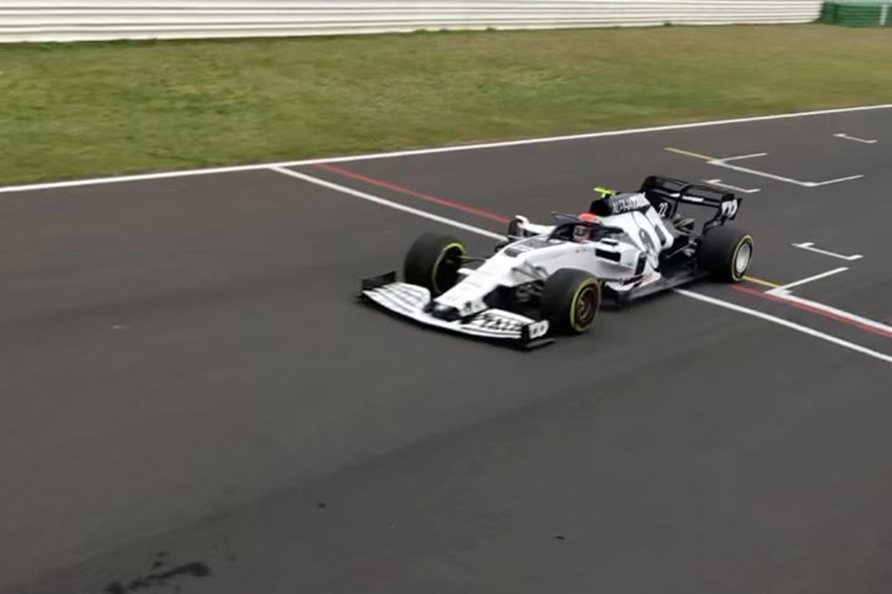 角田裕毅、アルファタウリ・ホンダF1と今季2度目のテストを開始