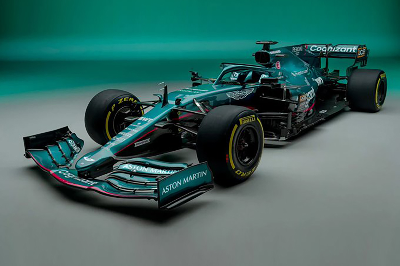 アストンマーティンF1、2021年F1マシン『AMR21』を発表