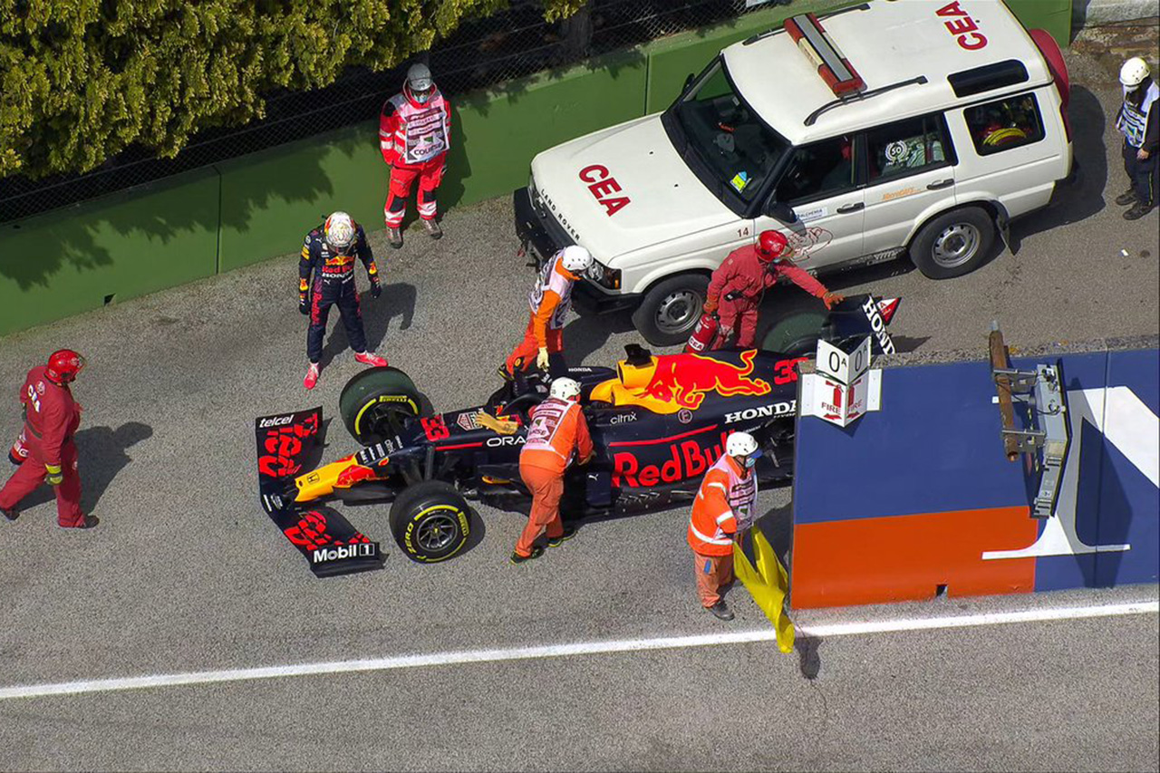 【速報】 F1エミリア・ロマーニャGP FP2 結果：フェルスタッペンにトラブル