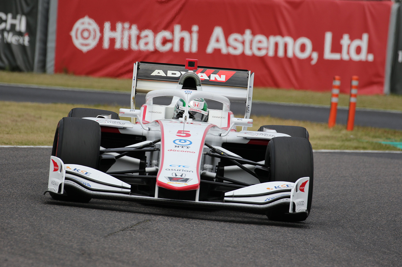 スーパーフォーミュラ 第2戦：福住仁嶺が自身初ポールポジション
