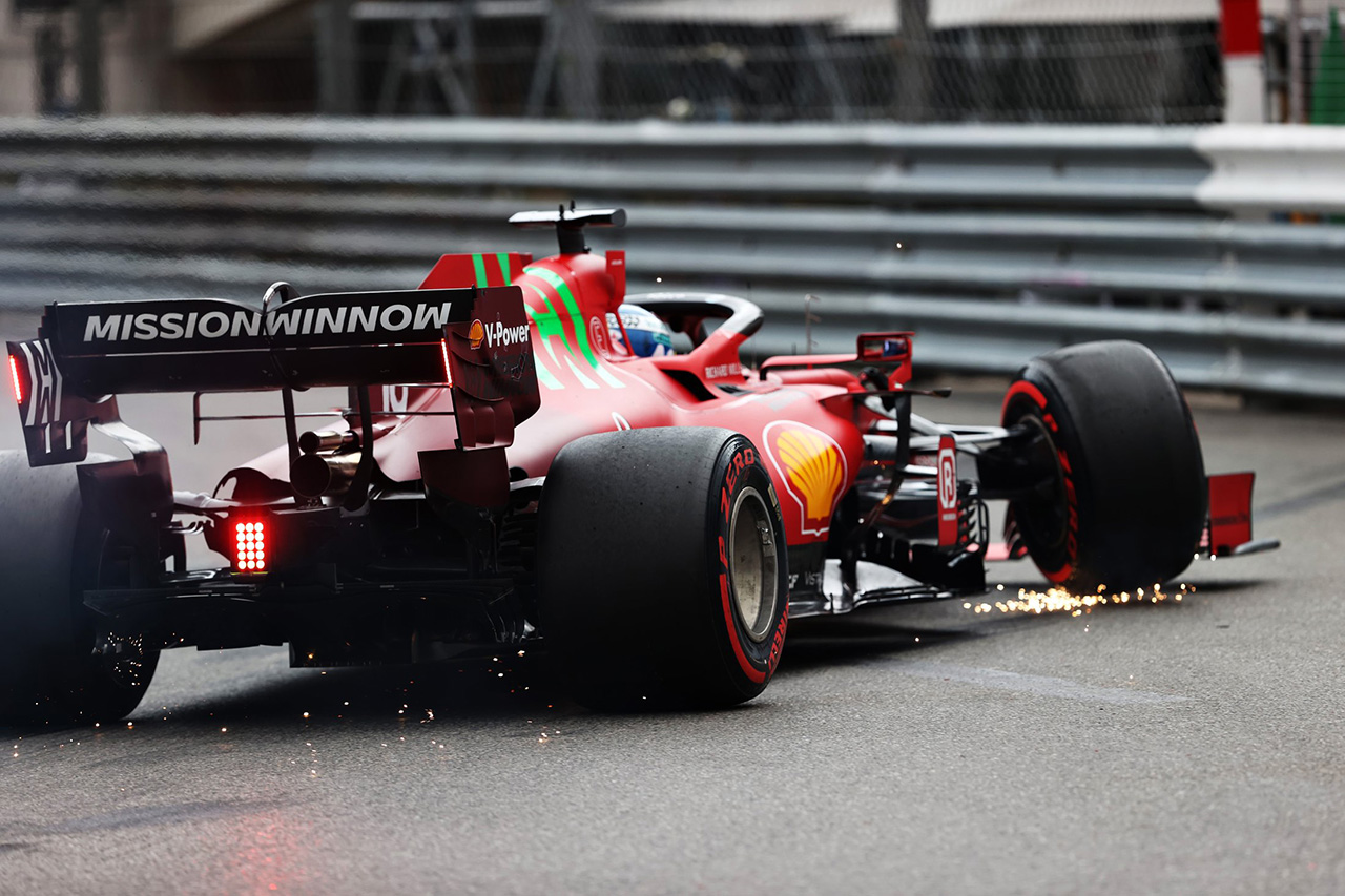 フェラーリF1 「ルクレールのドライブシャフト故障は予選クラッシュが原因」