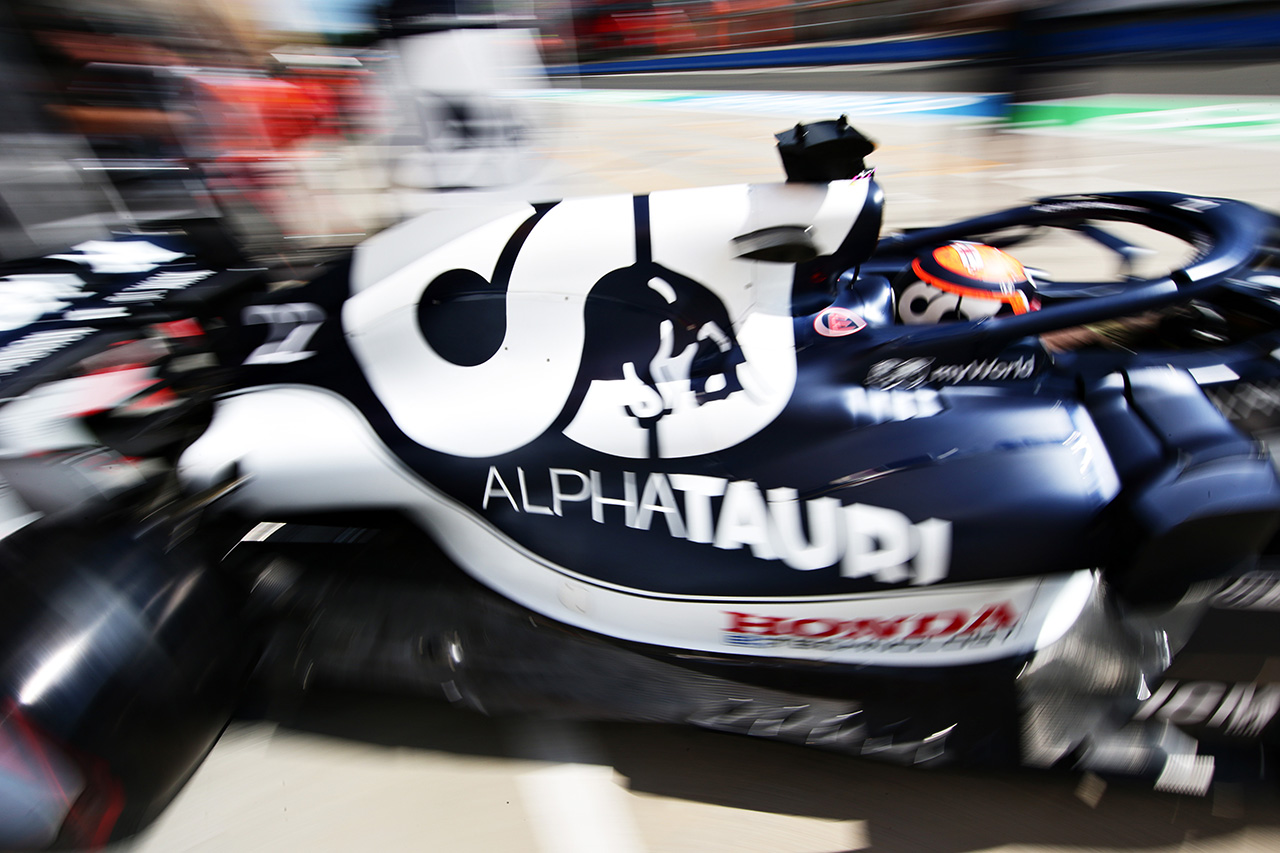 アルファタウリ・ホンダF1 「角田裕毅はFP2をロスしたことが響いた」