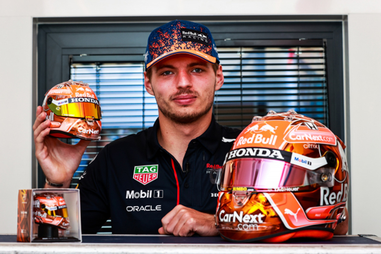 マックス・フェルスタッペン、2021年F1ベルギーGPもスペシャルヘルメット
