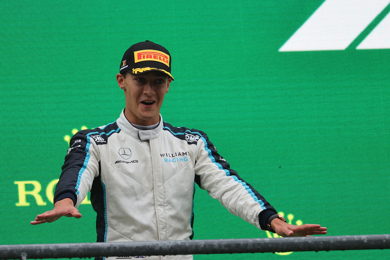 ジョージ・ラッセル、F1初表彰台「どんな形であろうと受け取らせてもらう」