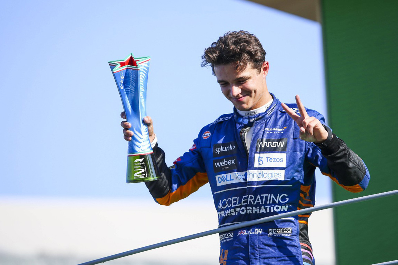 ランド・ノリス、初勝利の機会は逃すも「リカルドの優勝に満足」