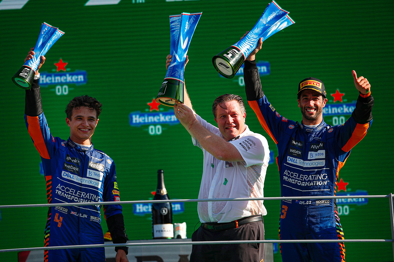 マクラーレンF1 「フェラーリとの3位争いはまだまだ終わっていない」