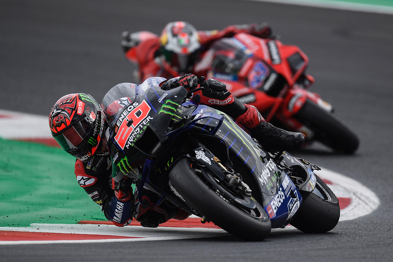 MotoGP：ヤマハ 2021年 第14戦 サンマリノGP 決勝レポート