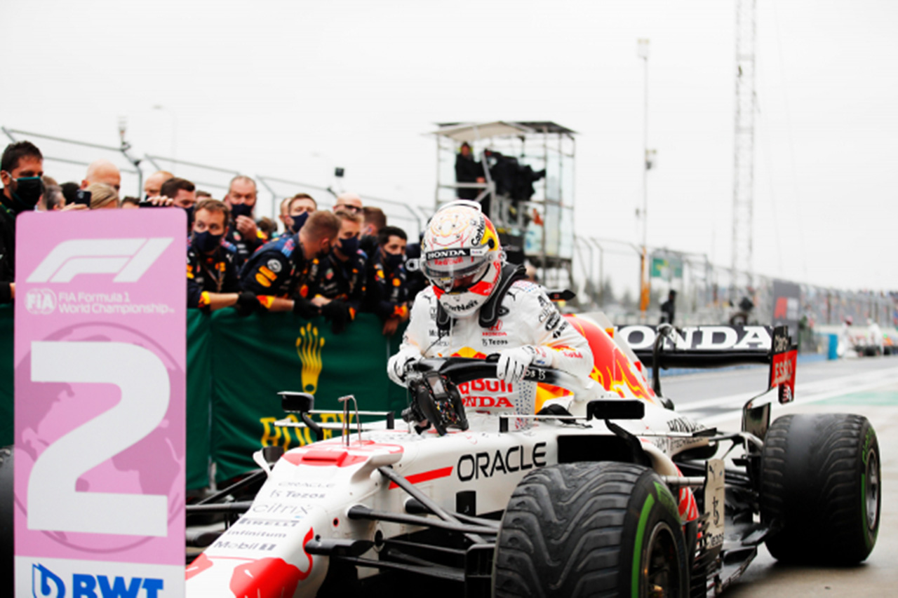 フェルスタッペン、F1トルコGPの2位表彰台に「非常に満足している」