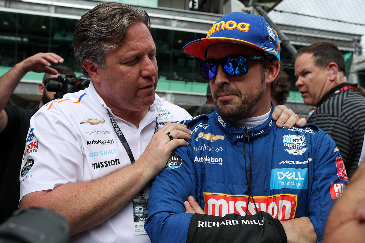ザク・ブラウン 「2019年のアロンソのインディ500での失敗は私の責任」
