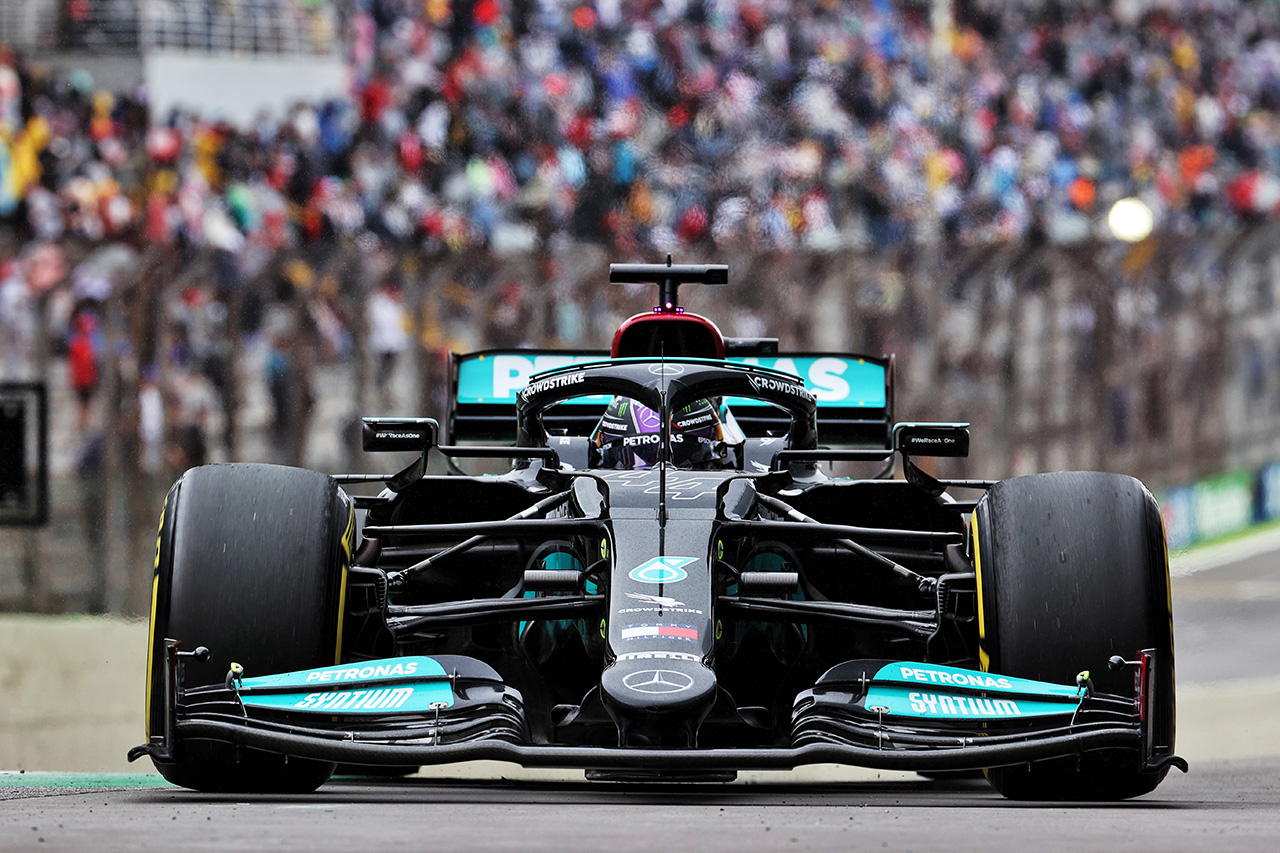 F1ブラジルGP フリー走行1回目：5グリッド降格のハミルトンが首位