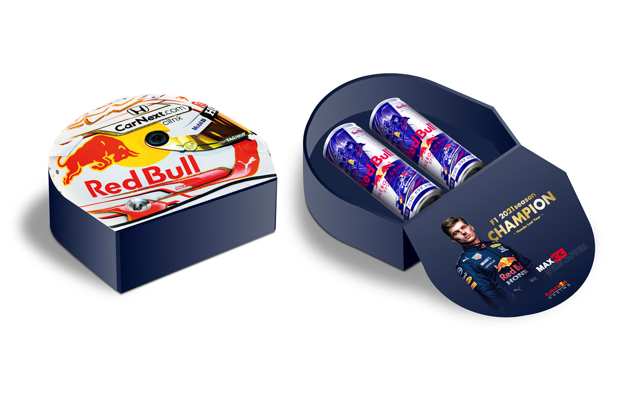 レッドブル、フェルスタッペン F1タイトル初獲得記念キャンペーン