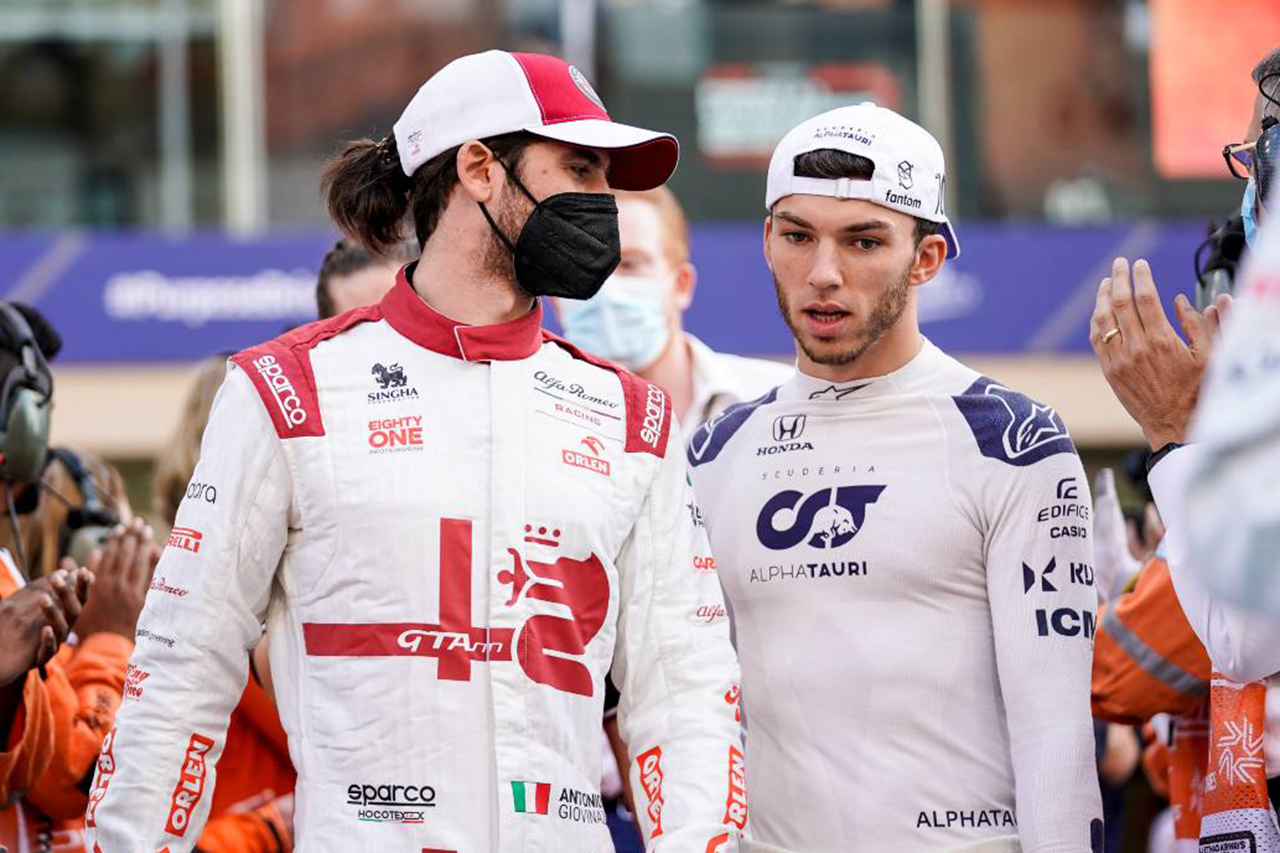 ピエール・ガスリー 「ジョビナッツィがF1を離れるのは寂しい」