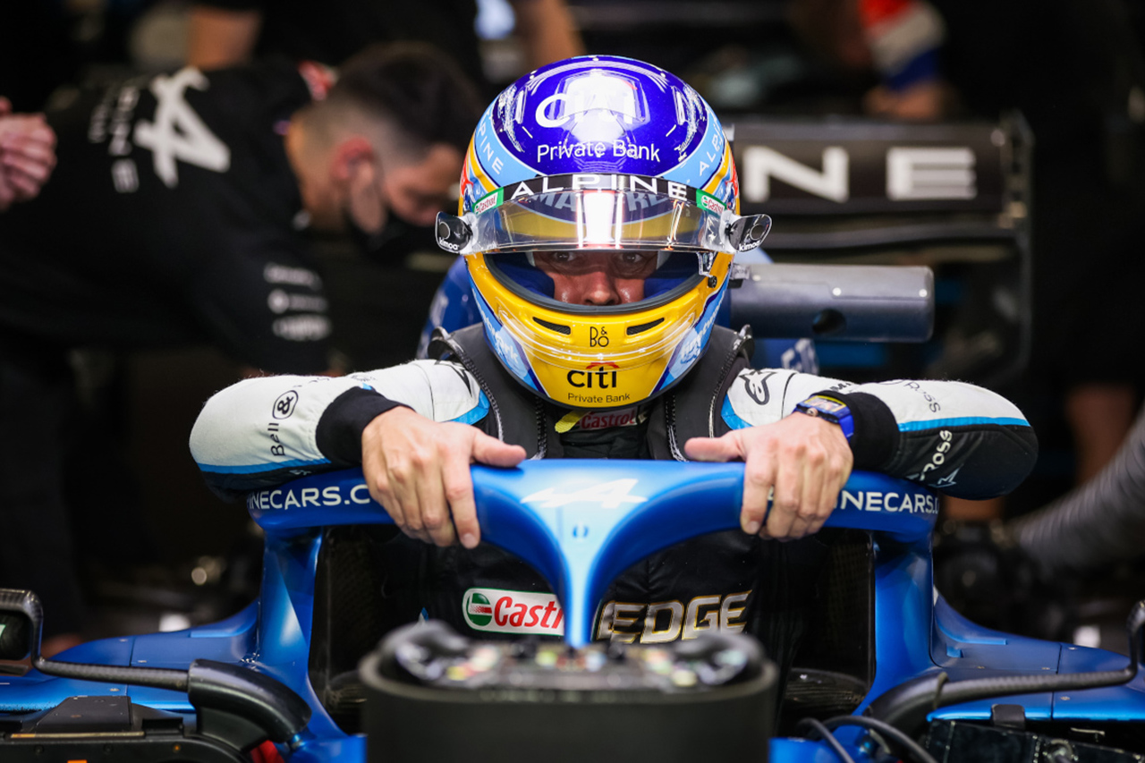 アロンソ 「アルピーヌの2022年F1マシンにはそこまで関与してない」