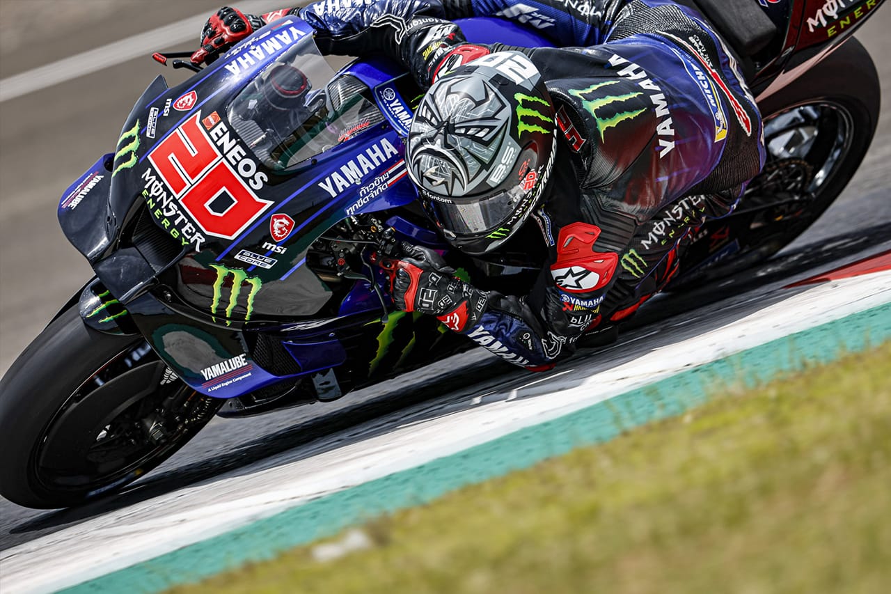 MotoGP：ヤマハ 2022年 マンダリカ公式テストレポート