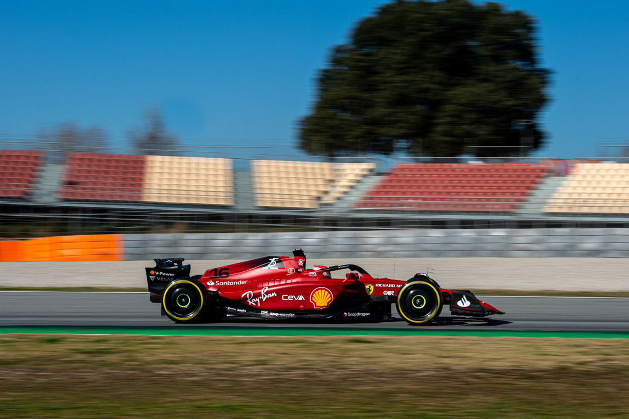 F1バルセロナテスト 2日目（結果）：順位・ラップタイム・周回数