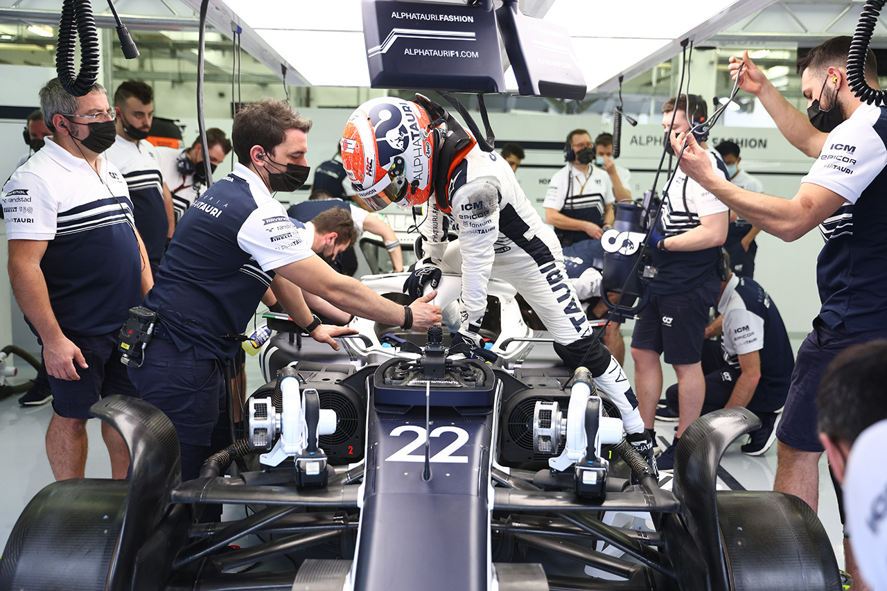 アルファタウリF1 「テスト項目から興味深い方向性が見つかった」