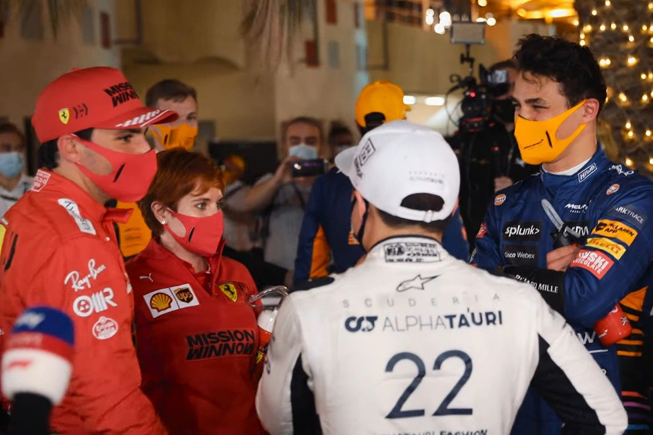 ランド・ノリス、“究極のF1ドライバー像”の1つの個性に角田裕毅を選択