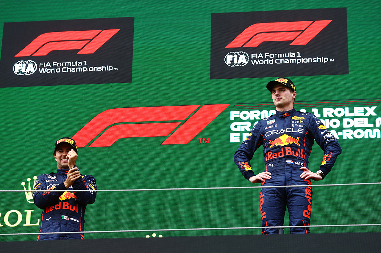 2022年 F1ポイントランキング （第4戦エミリア・ロマーニャGP終了時点）