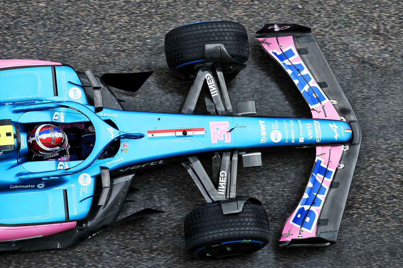 アルピーヌF1、エステバン・オコンにもアップデート版フロアを導入