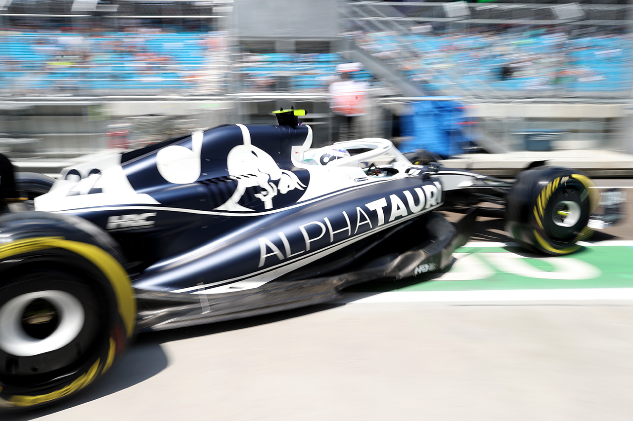 2022年 F1マイアミGP フリー走行1回目：順位結果