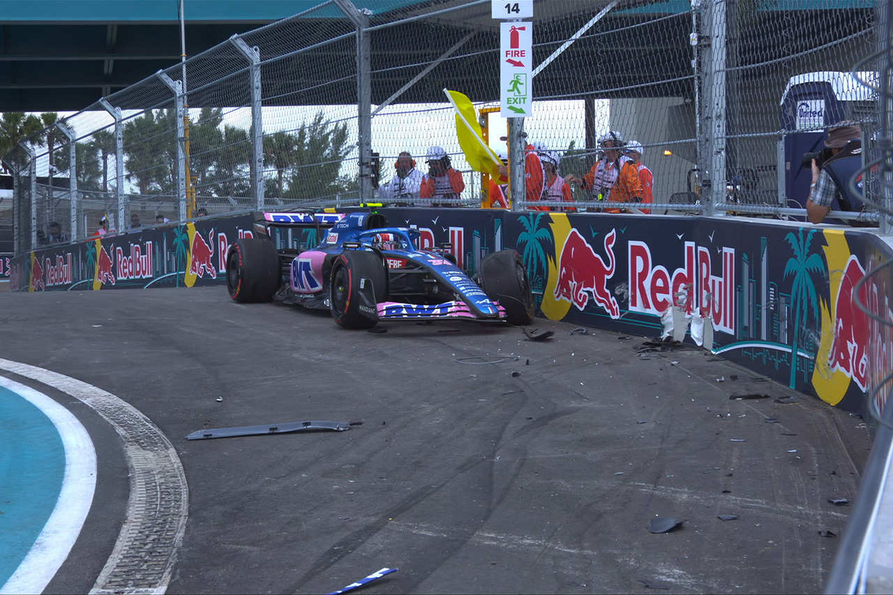 2022年 F1マイアミGP フリー走行3回目：順位結果