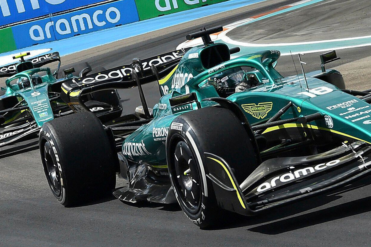 アストンマーティンF1、スペインGPで導入のAMR22は「半分が新車」