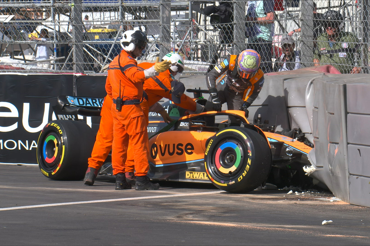 2022年 F1モナコGP フリー走行2回目：順位結果