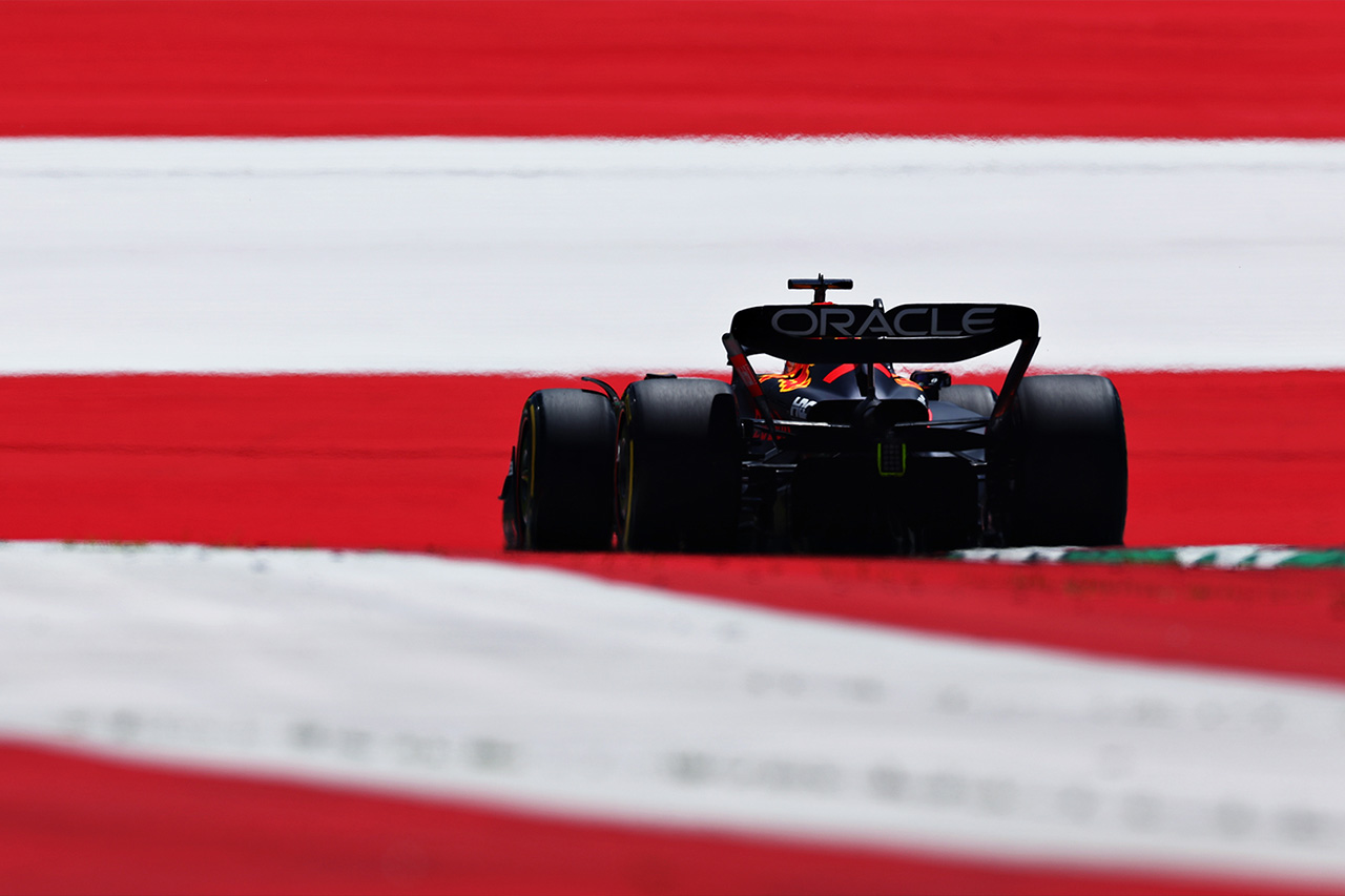 2022年 F1オーストリアGP FP1速報：マックス・フェルスタッペンが首位
