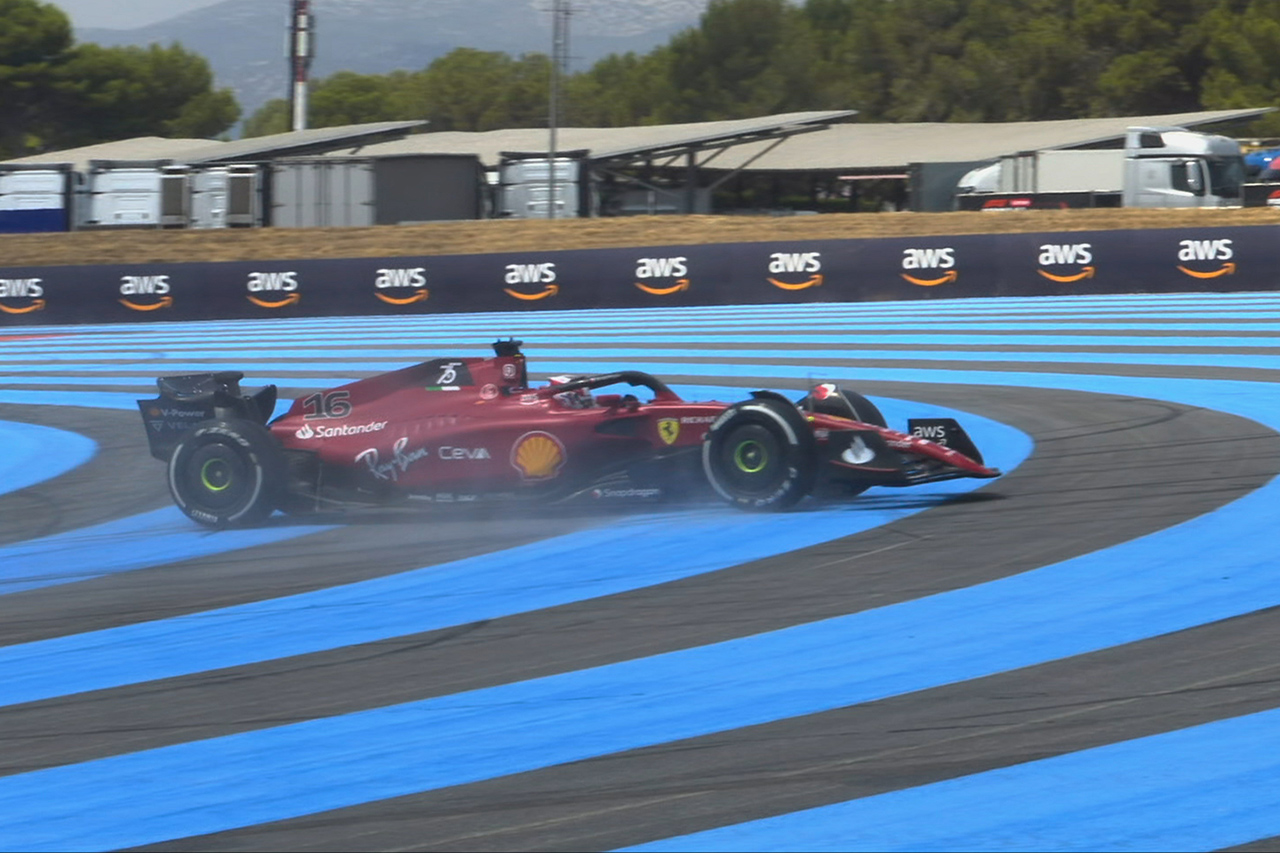 2022年 F1フランスGP フリー走行3回目：順位結果