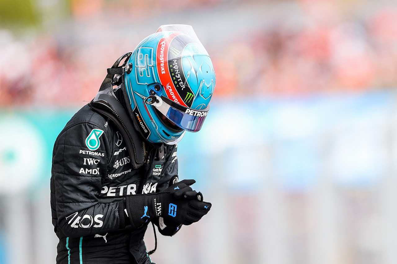 ジョージ・ラッセル F1初ポールポジション「最大限の攻撃をする」