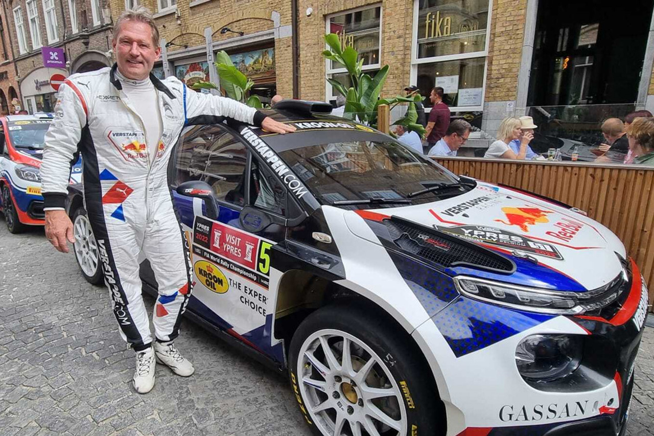 ヨス・フェルスタッペン、WRCデビュー戦を終えて「誇りに思う」