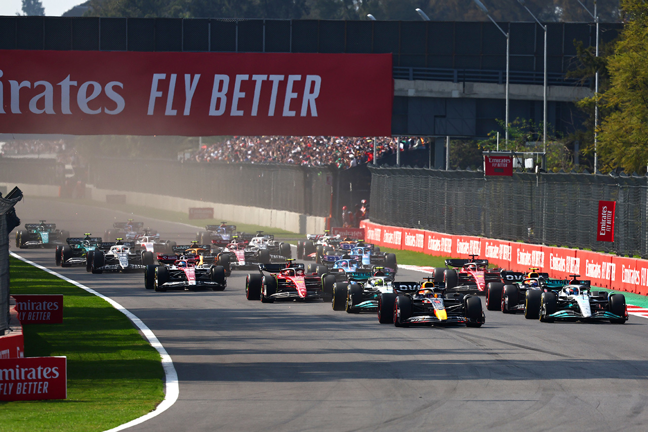 2022年F1メキシコGP 決勝：順位結果