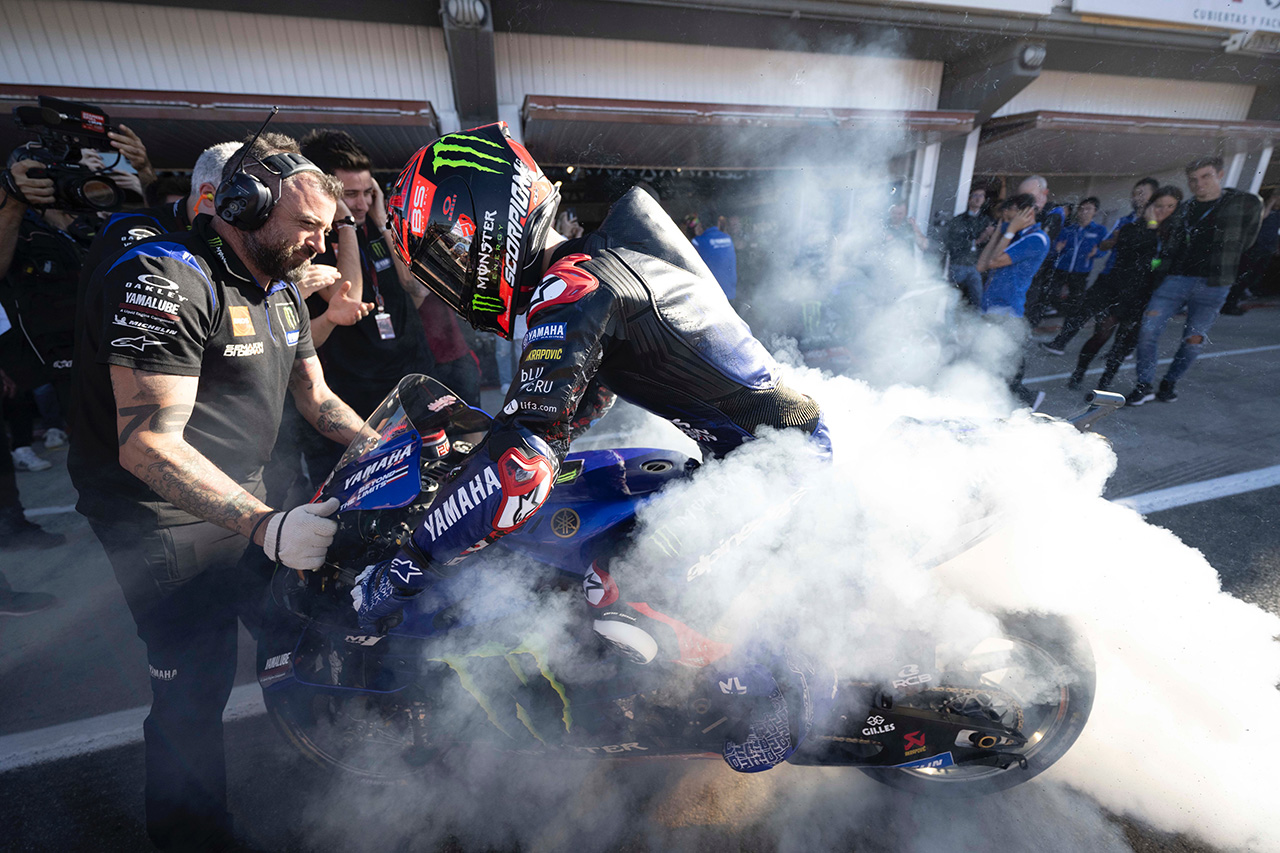 ヤマハ、2022年 MotoGPでファビオ・クアルタラロがランキング2位