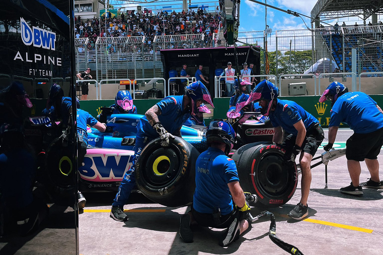 F1ブラジルGP：ロングランのデータ収集が主体のFP2でオコンがトップ