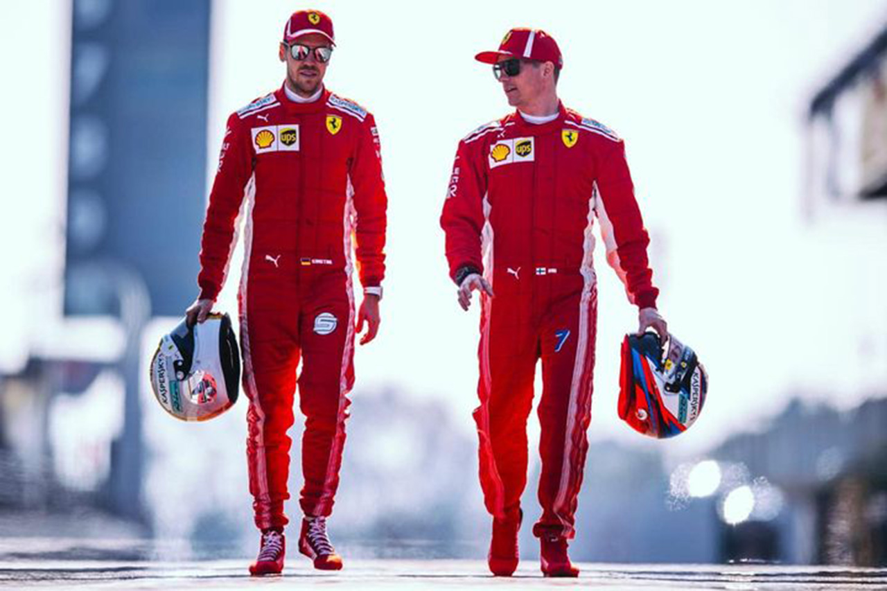 キミ・ライコネン、F1引退のセバスチャン・ベッテルにメッセージ
