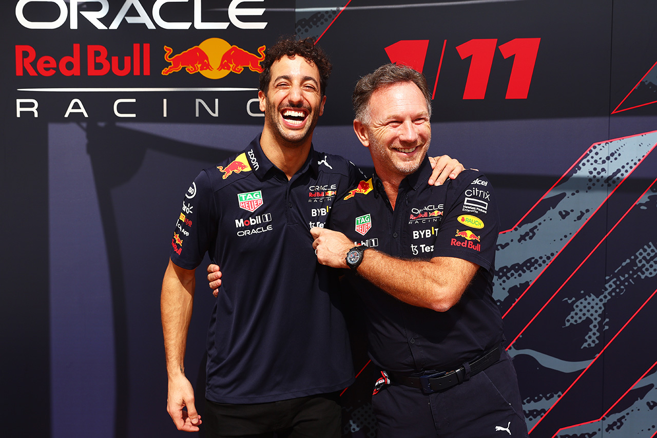 レッドブルF1代表 「ダニエル・リカルドは数戦でリザーブを務める」