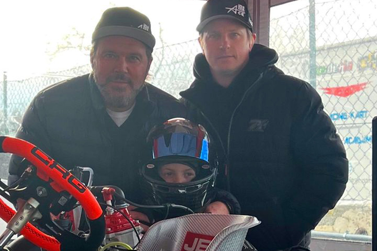 元F1王者キミ・ライコネンの息子ロビンがカートで大物の片鱗