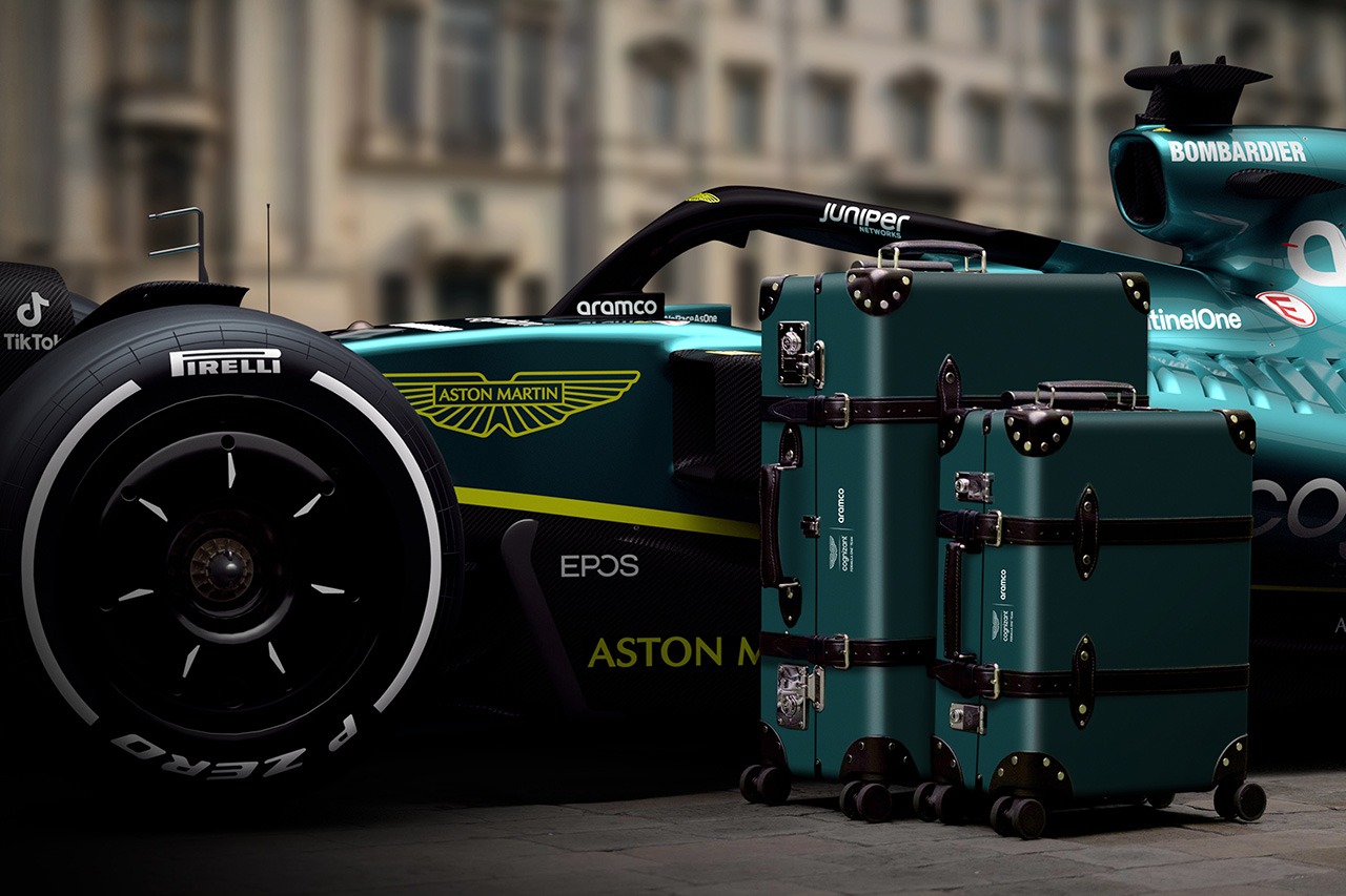 アストンマーティンF1、グローブ・トロッターとパートナー契約